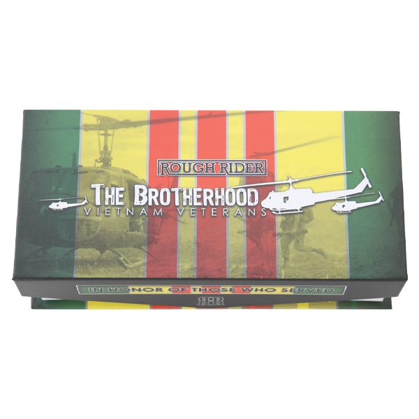 Rough Ryder Vietnam Brotherhood Moose Folding Knife RR1832 View 2