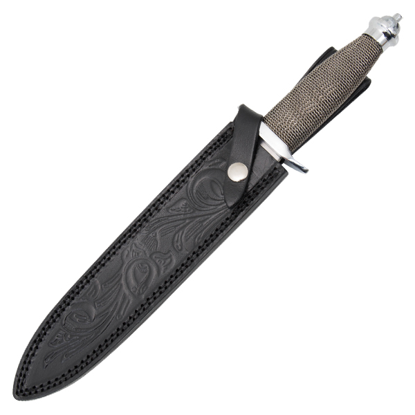 Rough Ryder Silver Soldier Boot Knife RR2111 View 5