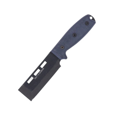 Ontario RAT 3 Gobar 3.5in Chisel Fixed Blade Knife Black OKC8660 View 2