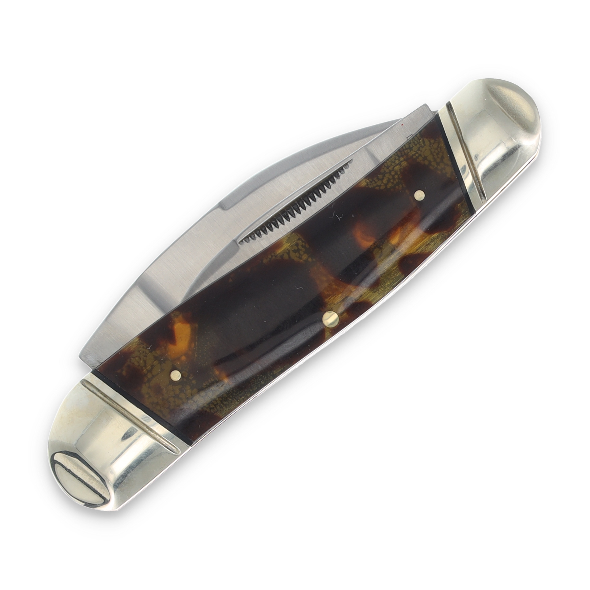 Rough Ryder Tortoise Shell Swayback Whittler Folding Knife RR2440 View 4
