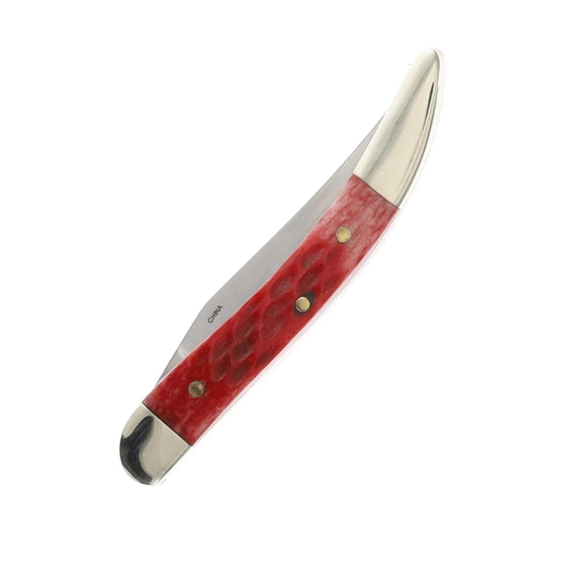 Frost Steel Warrior Dark Red Jigged Bone Little Toothpick FRSW109DRWJ View 4