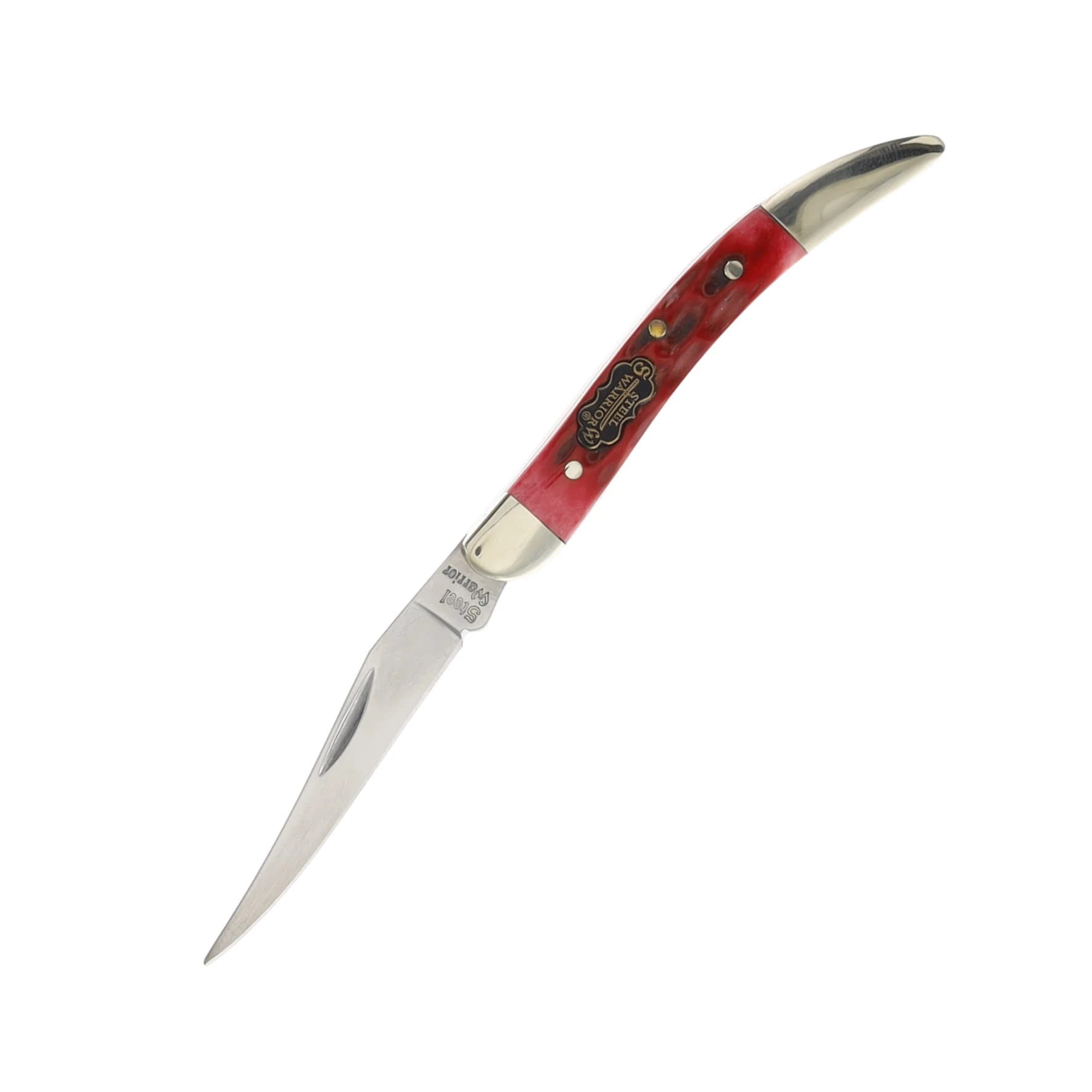 Frost Steel Warrior Dark Red Jigged Bone Little Toothpick FRSW109DRWJ View 2