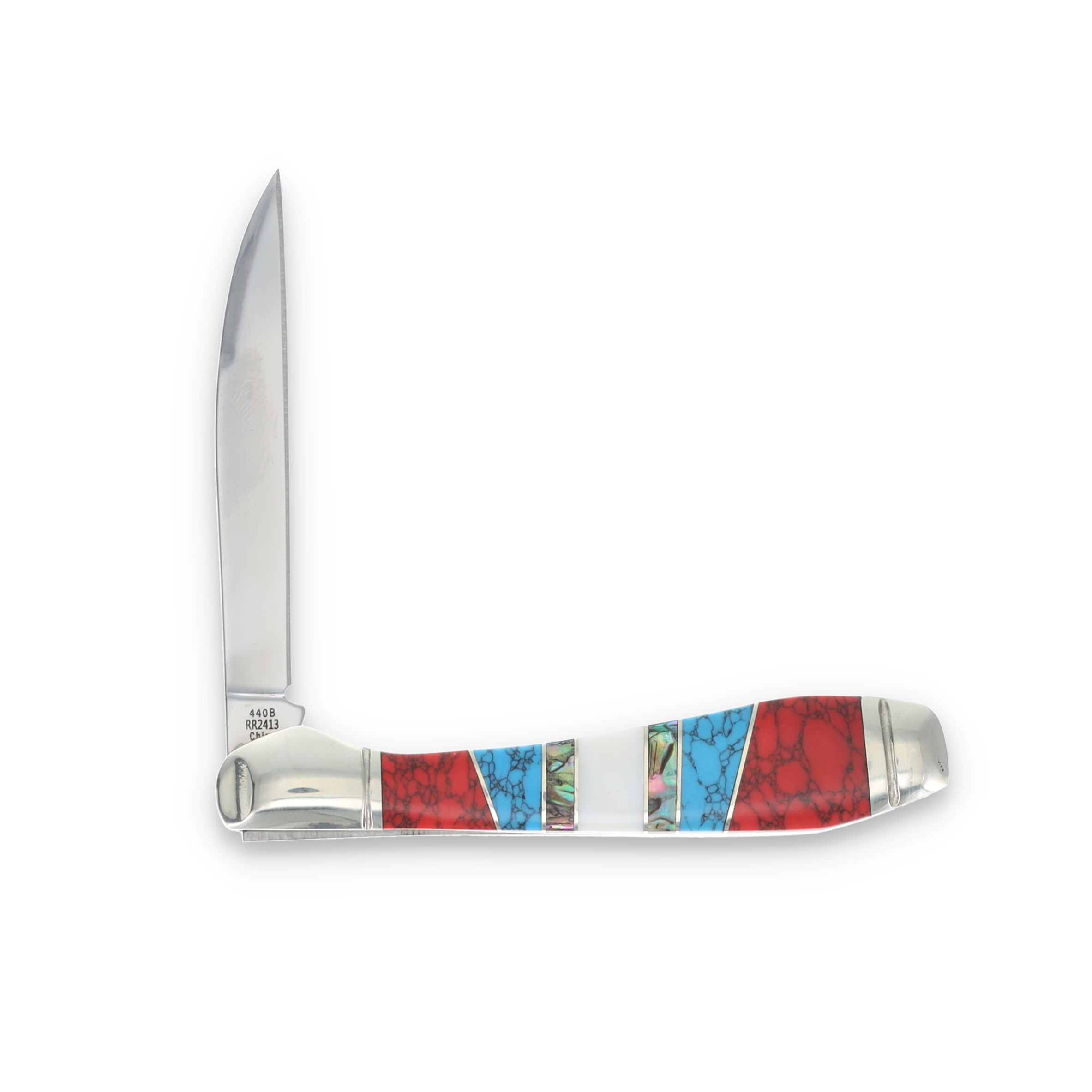 Rough Ryder Stoneworx Wharncliffe Folding Knife RR2413 View 4