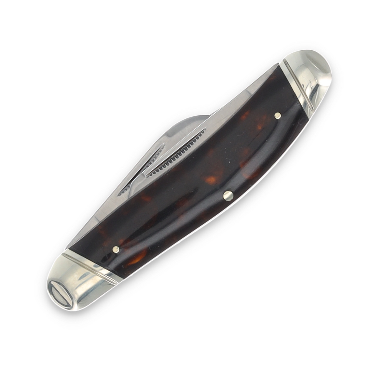 Rough Ryder Tortoise Shell Sowbelly Folding Knife RR2449 View 4