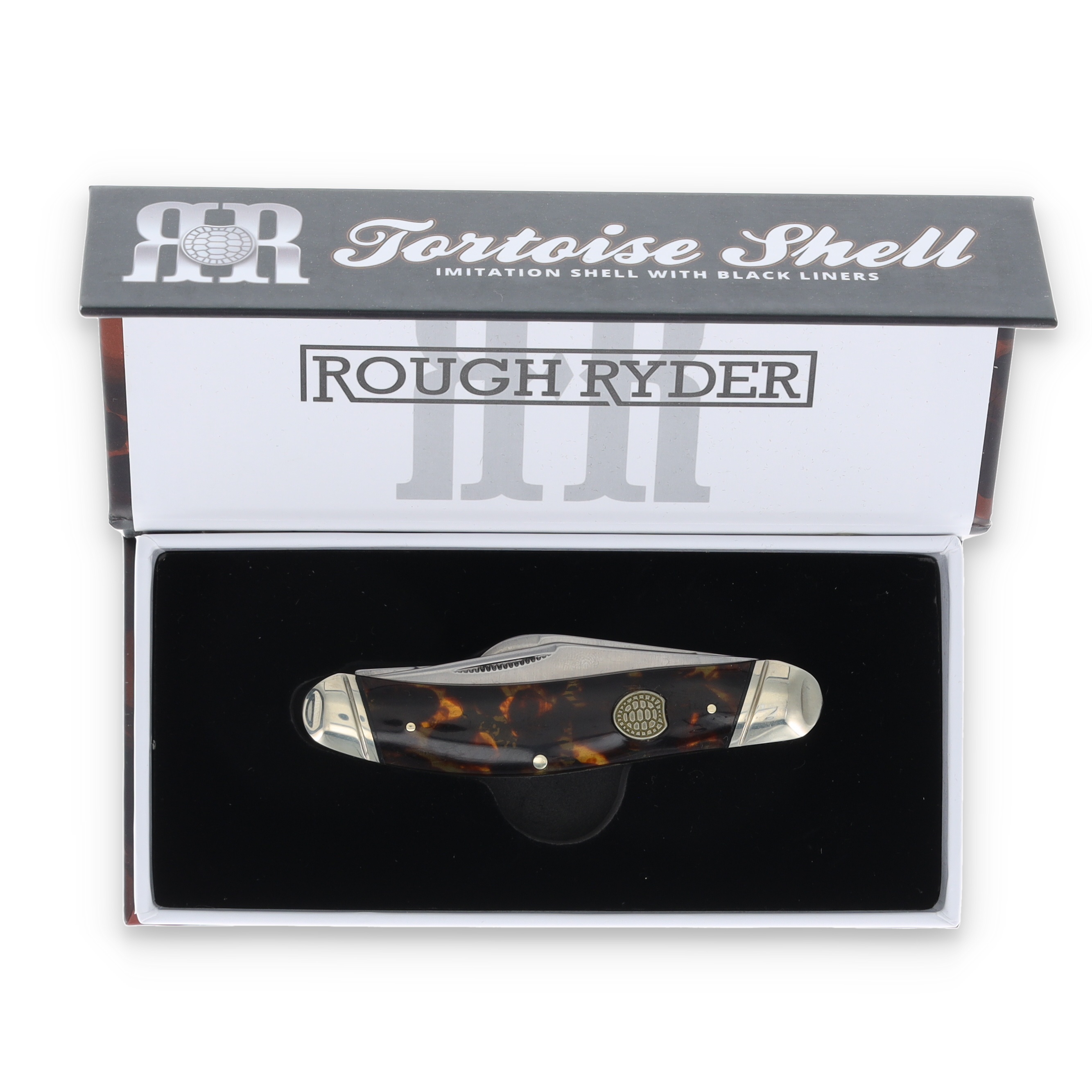 Rough Ryder Tortoise Shell Sowbelly Folding Knife RR2449 View 8