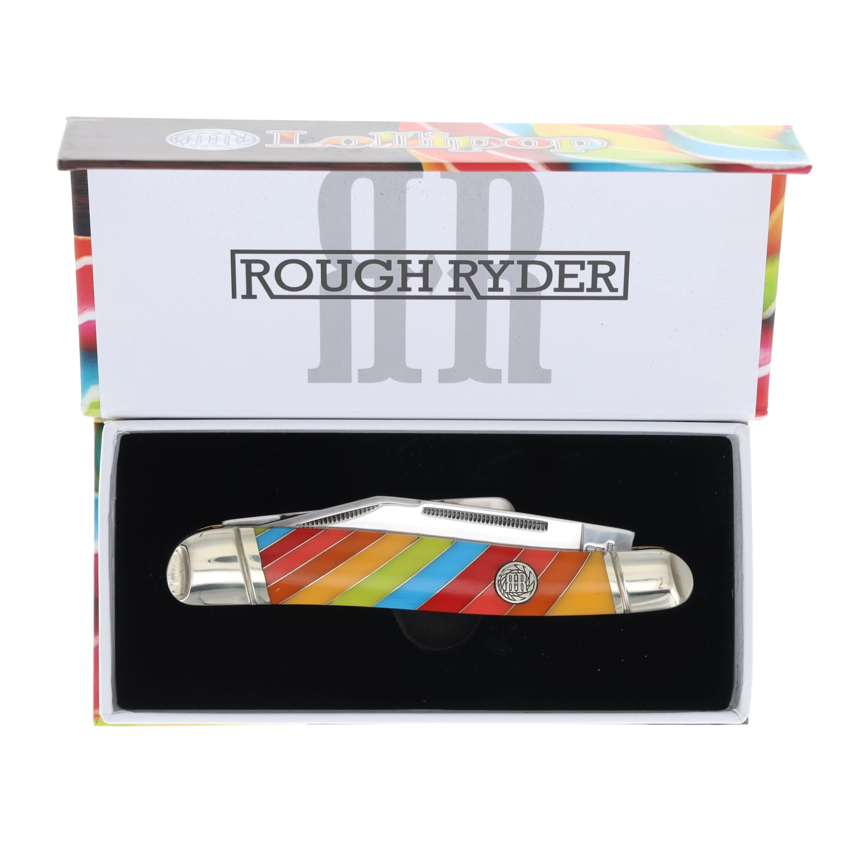 Rough Ryder Texas Stockman Folding Knife Lollipop RR2472 View 6