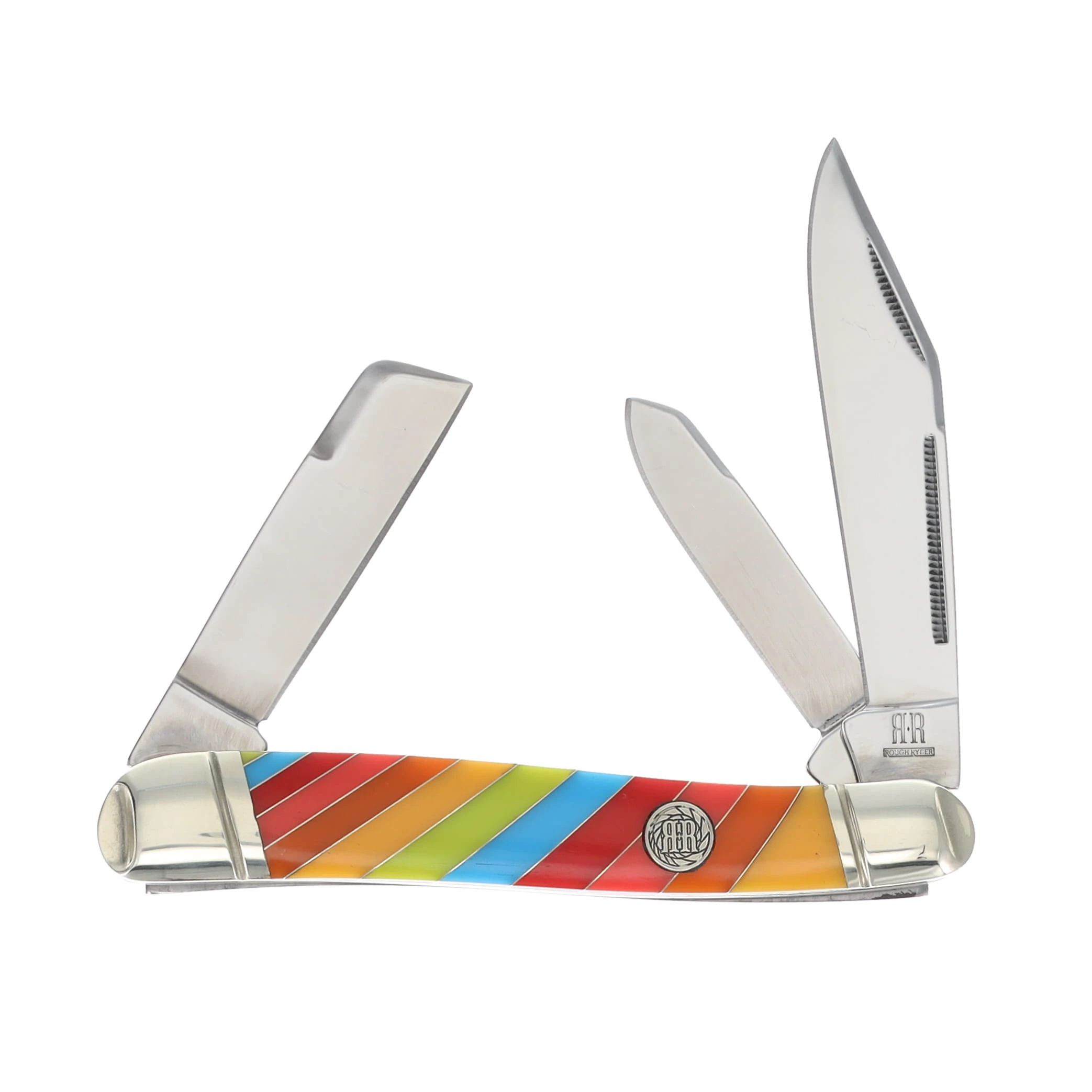 Rough Ryder Texas Stockman Folding Knife Lollipop RR2472 View 1