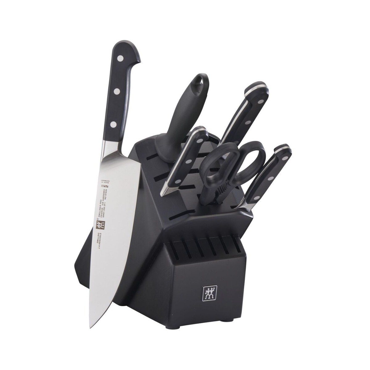 Zwilling  J.A. Henckels Pro 7-Piece W/ Black Matte Block 1019168 View 1
