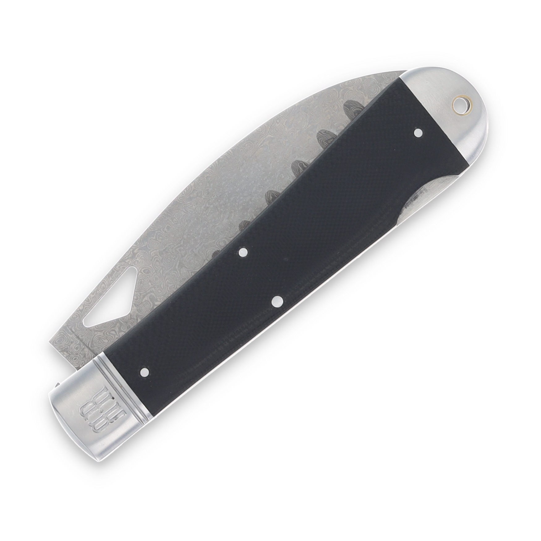 Rough Ryder Damascus Folding Sous Chef Knife RR2387 View 6