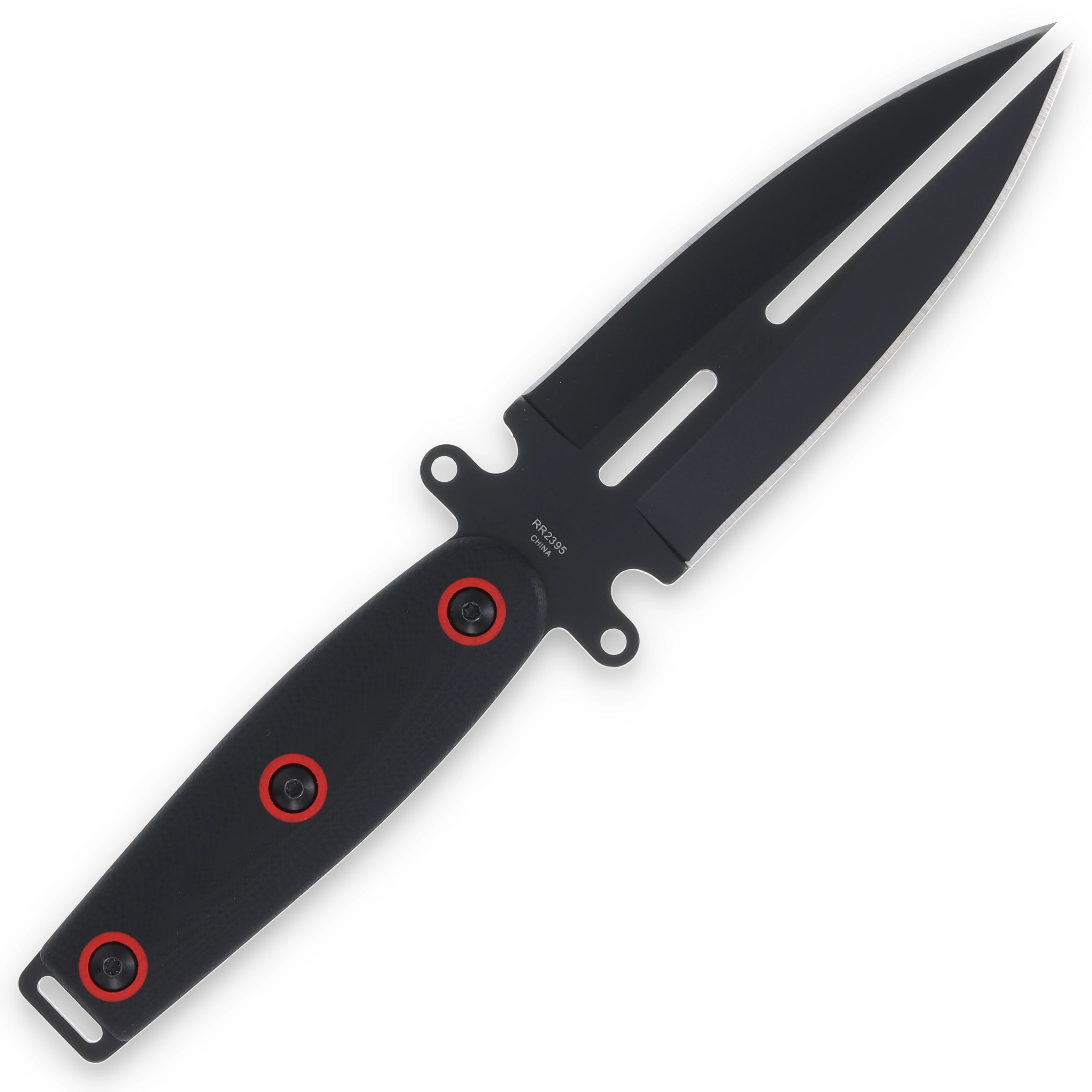Rough Ryder Code Red Back Up Boot Knife RR2395 View 2
