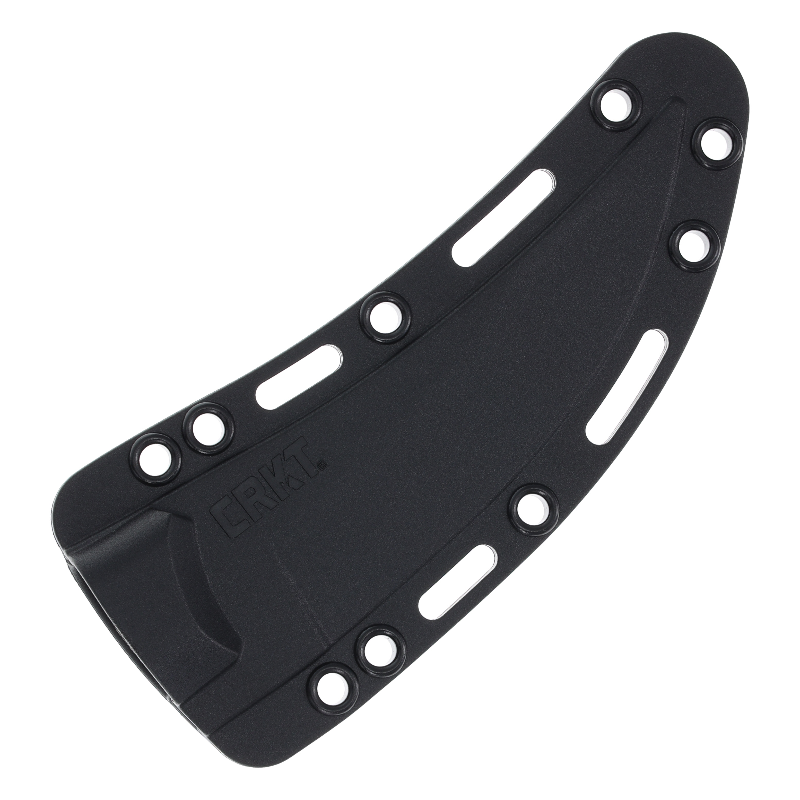 CRKT Clever Girl 4.6 Inch Plain Black Powder Coat Upswept | Smoky