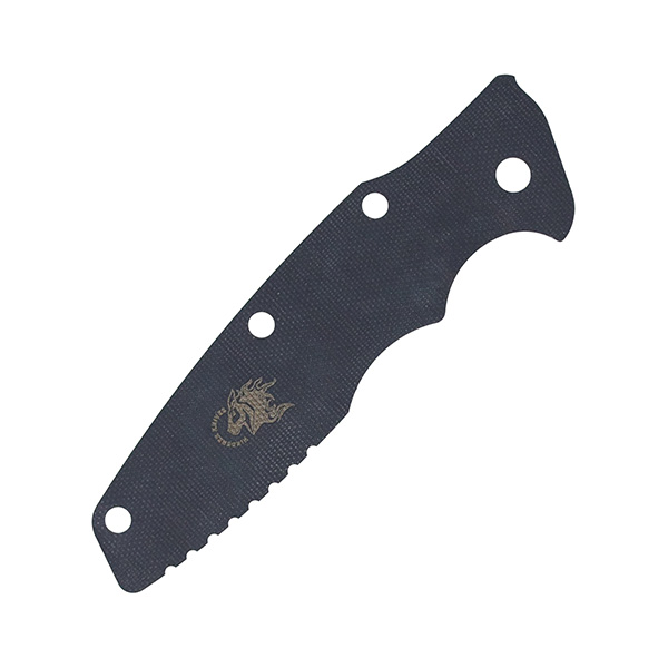 Hinderer Eklipse 3.5" Knife Scale Neon Green/Black G-10 View 2