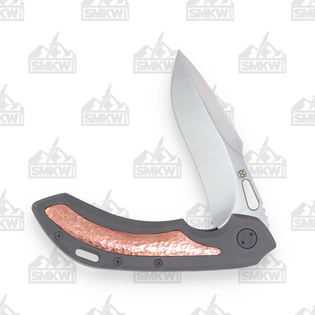 Olamic Wayfarer 247 Folding Knife T691-H Dark Blast/Hammered Copper T691H View 10