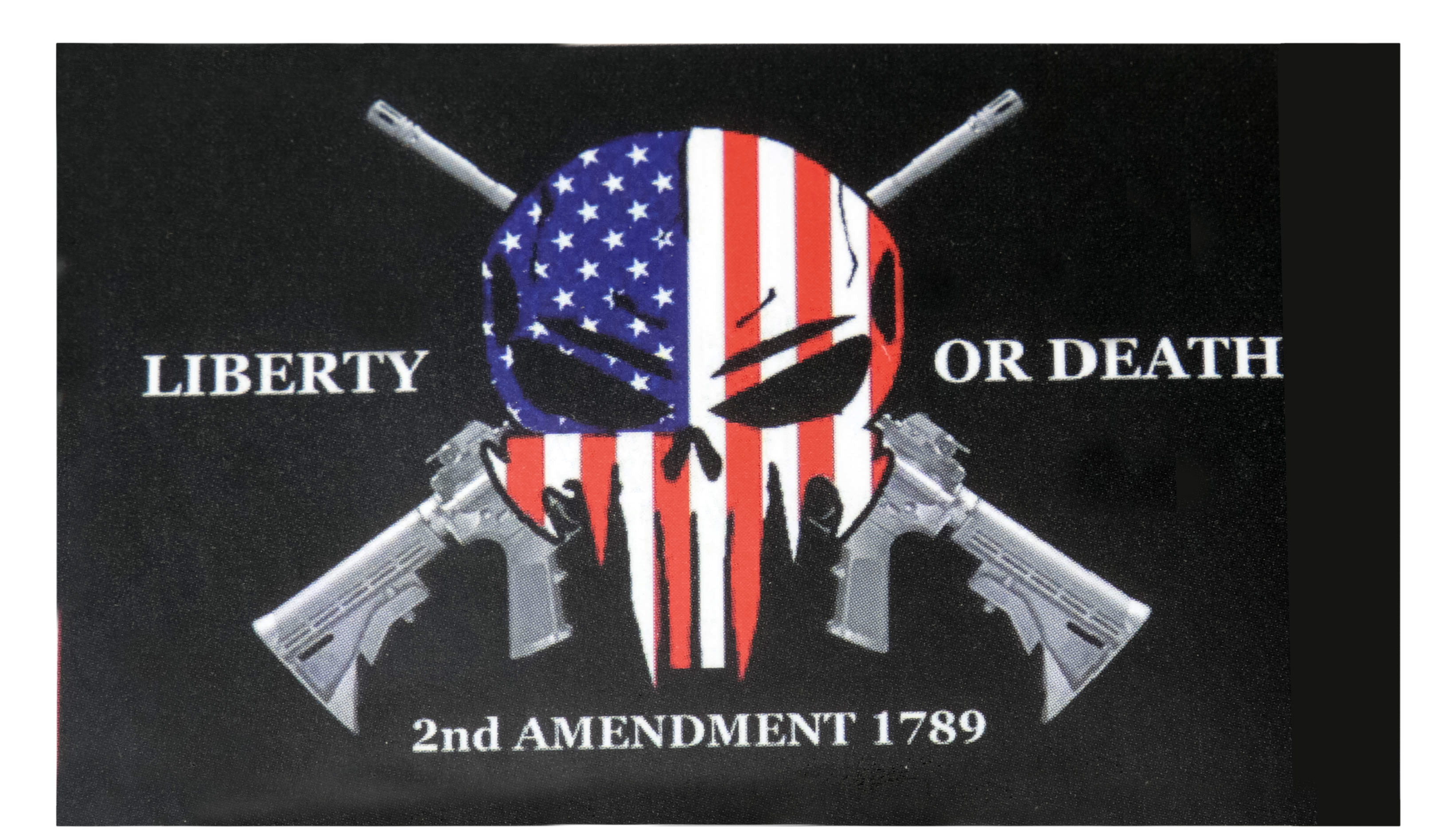 2nd Amendment-Liberty Death 1789 Flag 3x5 Foot FLAG973G View 1