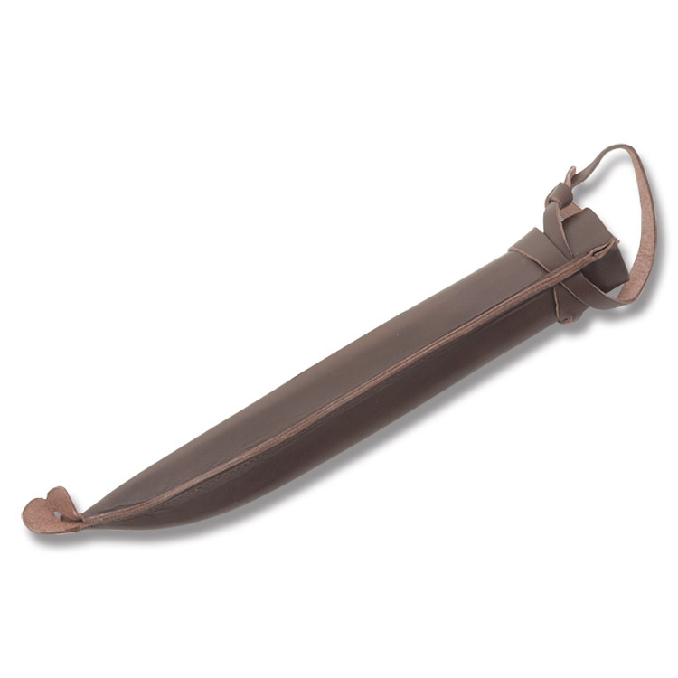 Helle Lappland Fixed Blade Knife 12C27/Birch with Engraved Leather Sheath HF70 View 2