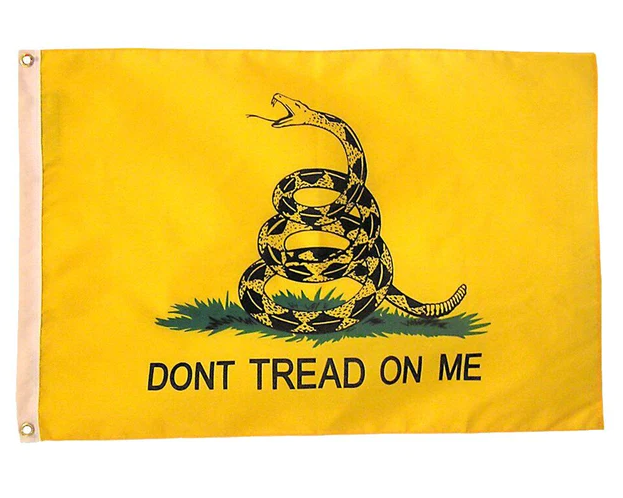 Gadsden Yellow Snake Don't Tread On Me Flag 3x5in FLAG982 View 1