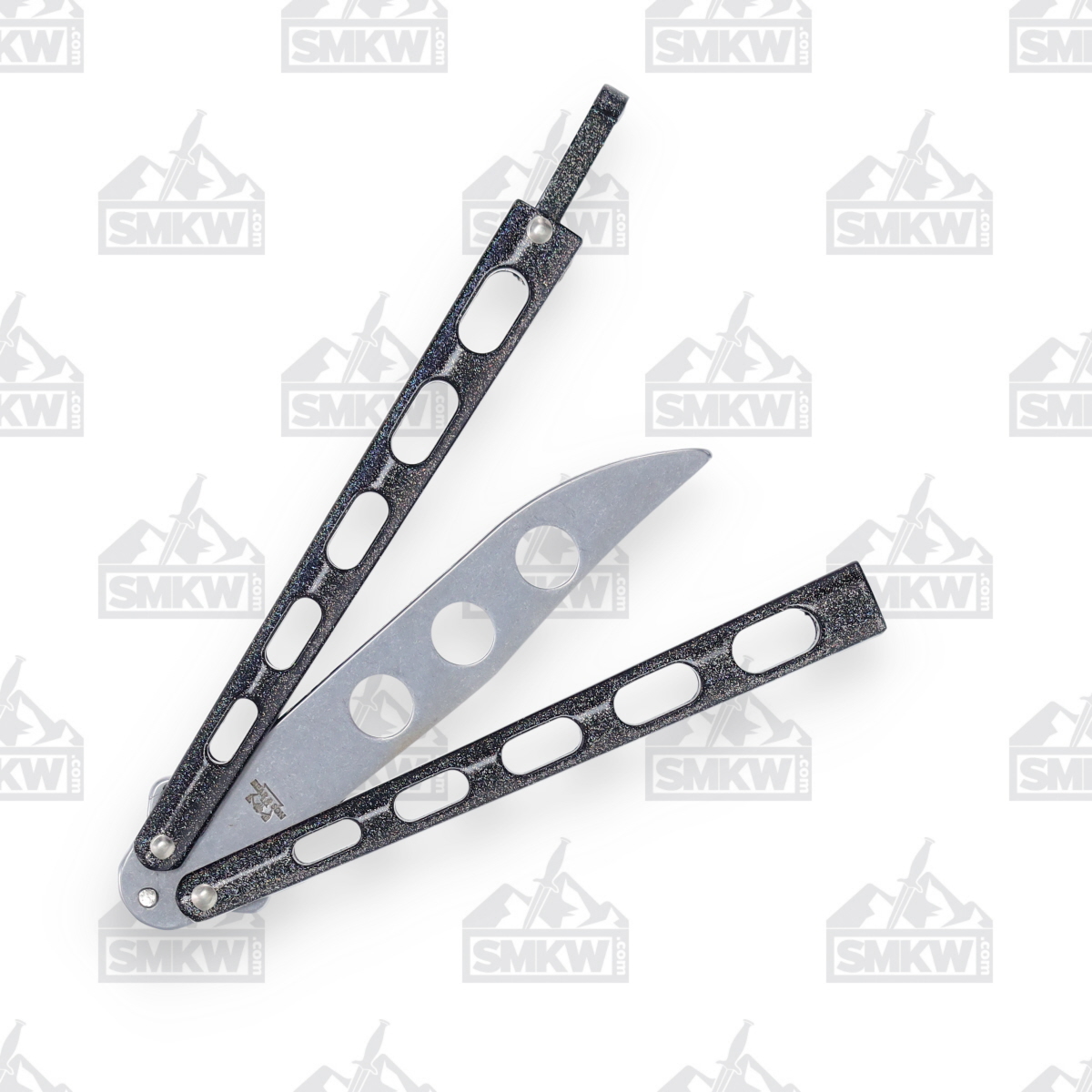 Bear & Son Galaxy Balisong Trainer Bead Blasted BR114GXTR View 4