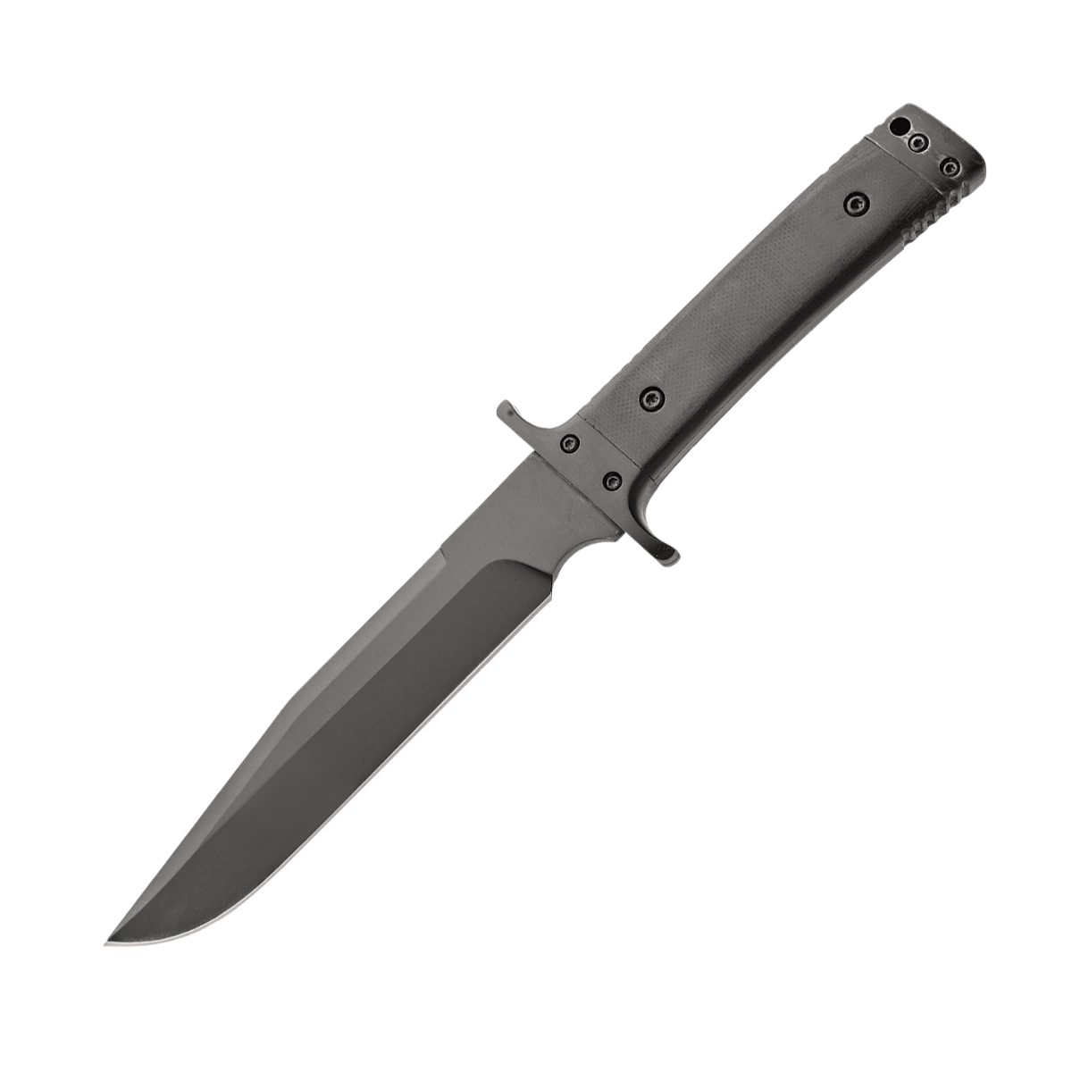 Bear & Son 10in Bear Tac III Fixed Knife Black G-10 Handle and Blade-Ballistic Sheath Kydex Insert BRC900B4B View 1