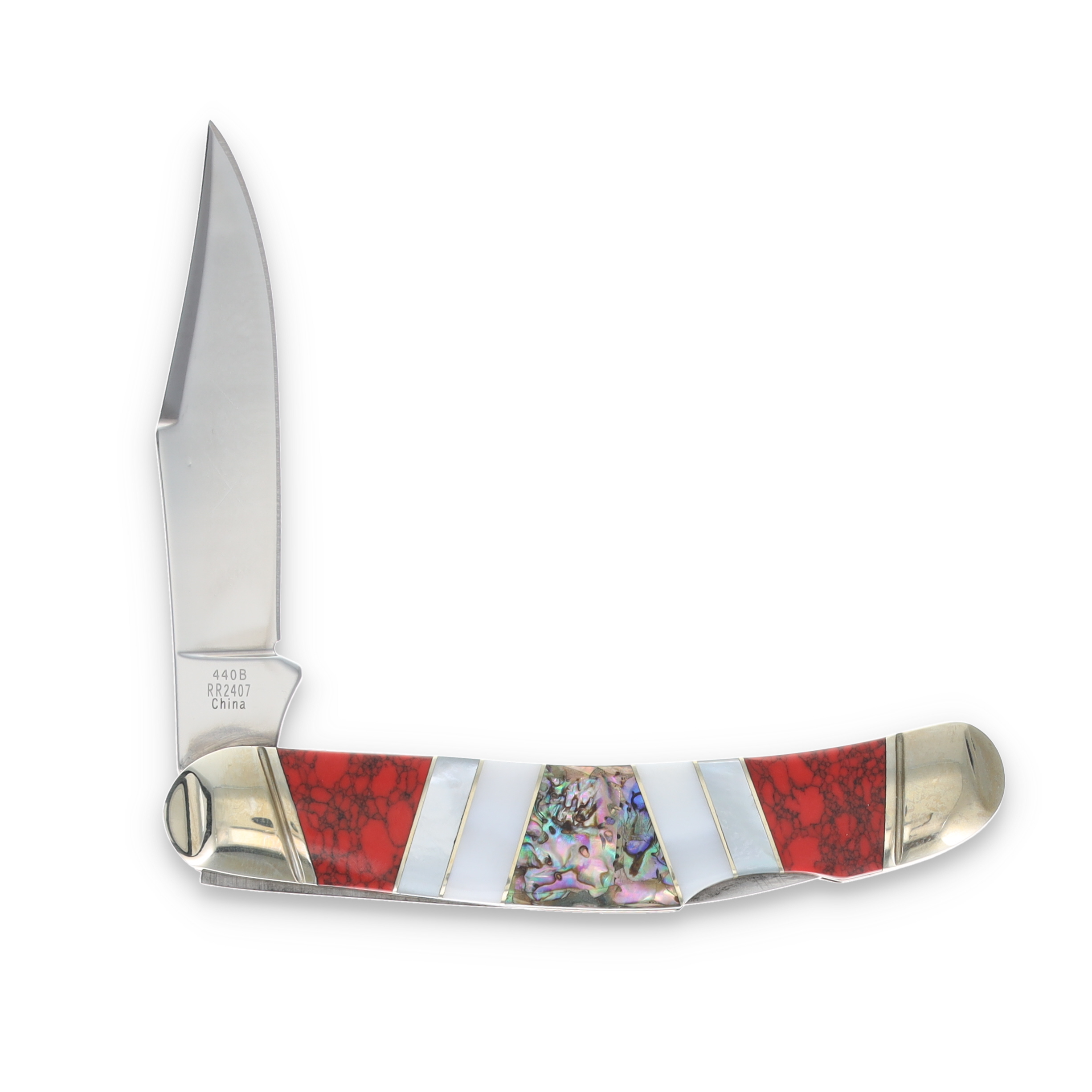Rough Ryder Stoneworx Single-Blade Sowbelly Folding Knife RR2407
