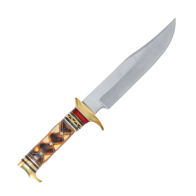 Frost Cutlery Chipaway Classic Falcon Torched Bone Bowie FRCW700TB View 2