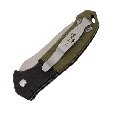 Bear & Son Bear Ops Bold Action V Automatic Knife OD Green G-10 View 3