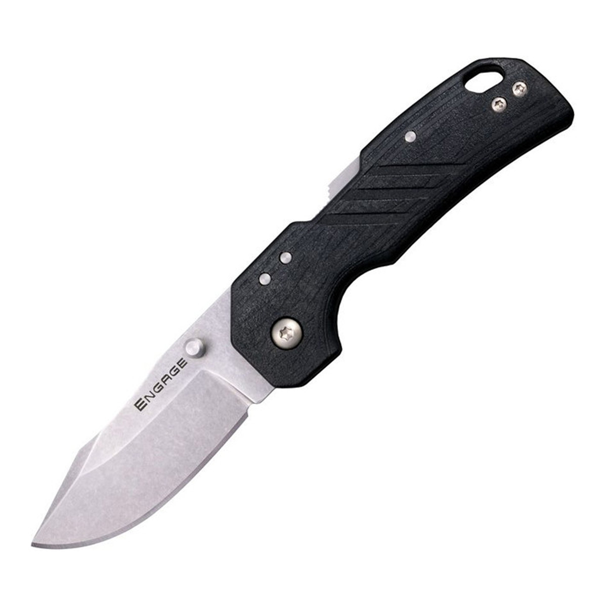 Cold Steel Drifter Engage 2.5 Inch Plain Stonewash Clip Point CSFL25DPLCZ View 1