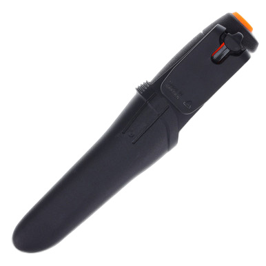 Morakniv Basic 546 Fixed Blade Orange-Black 3.6in Satin Clip Point View 8