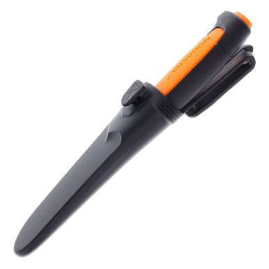 Morakniv Basic 546 Fixed Blade Orange-Black 3.6in Satin Clip Point View 5