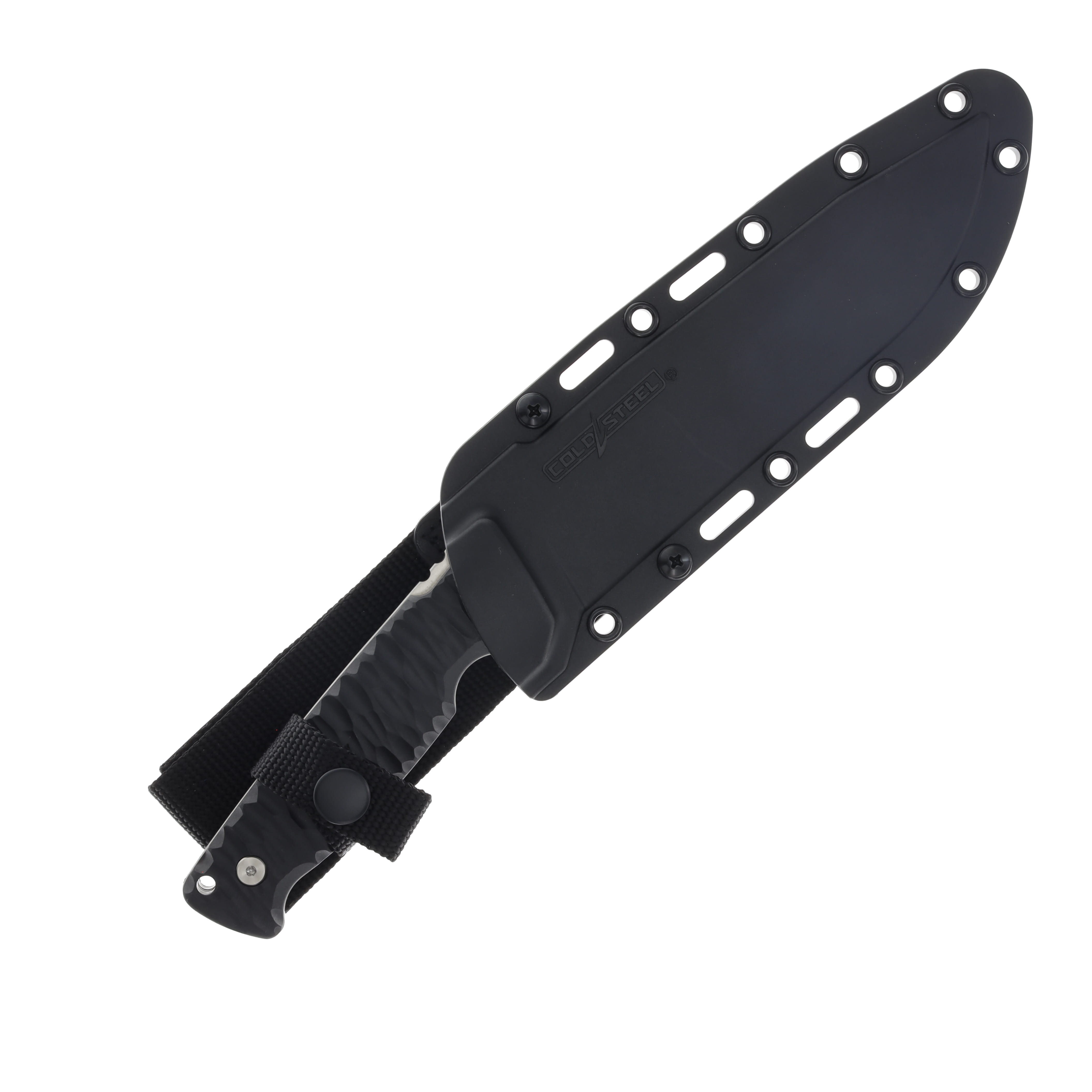 Cold Steel Razor Tek Fixed Blade Black GFN 6.5in Satin Recurve Knife CSFX65RZR View 3