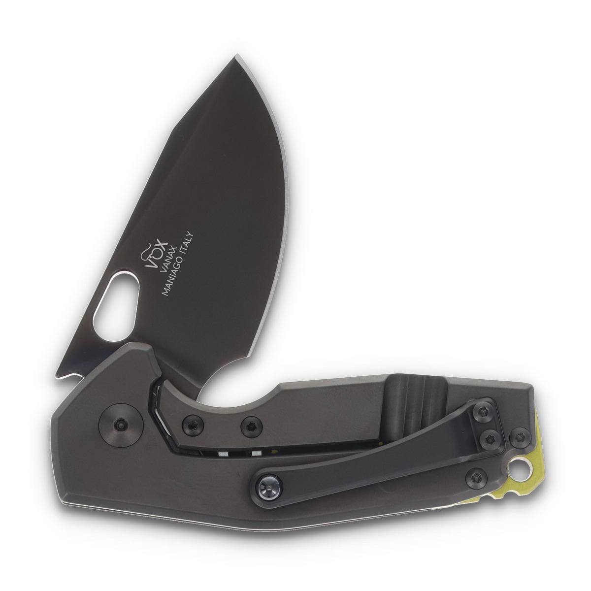 Fox Knives Suru Folding Knife (Vanax, Toxic Storm FatCarbon, SMKW Exclusive) FX526SMTS View 4
