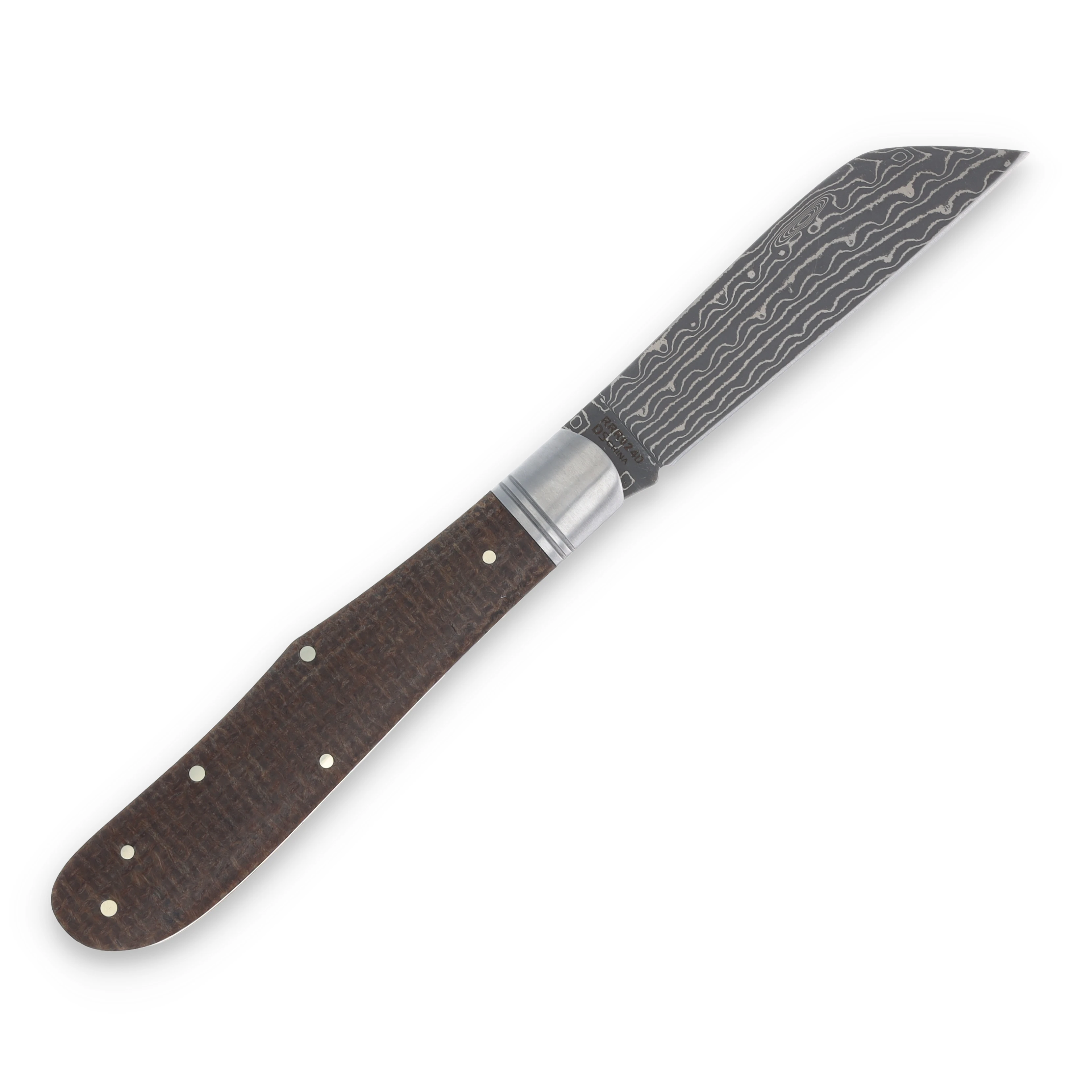 Rough Ryder Reserve Humpback Jack Folding Knife Damascus Blade RRR024D View 2