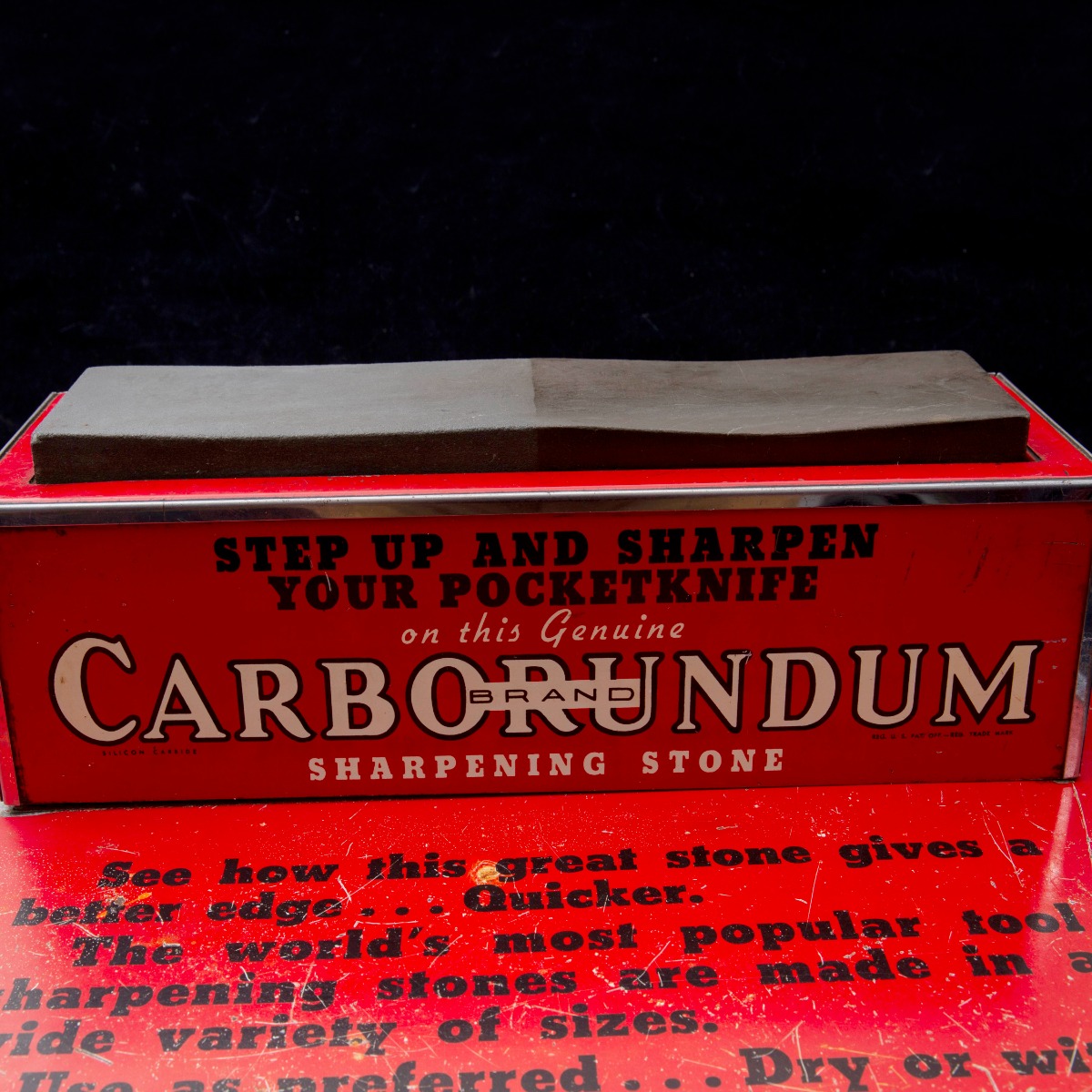 Antique Carborundum Sharpening Display ANTCC335 View 11