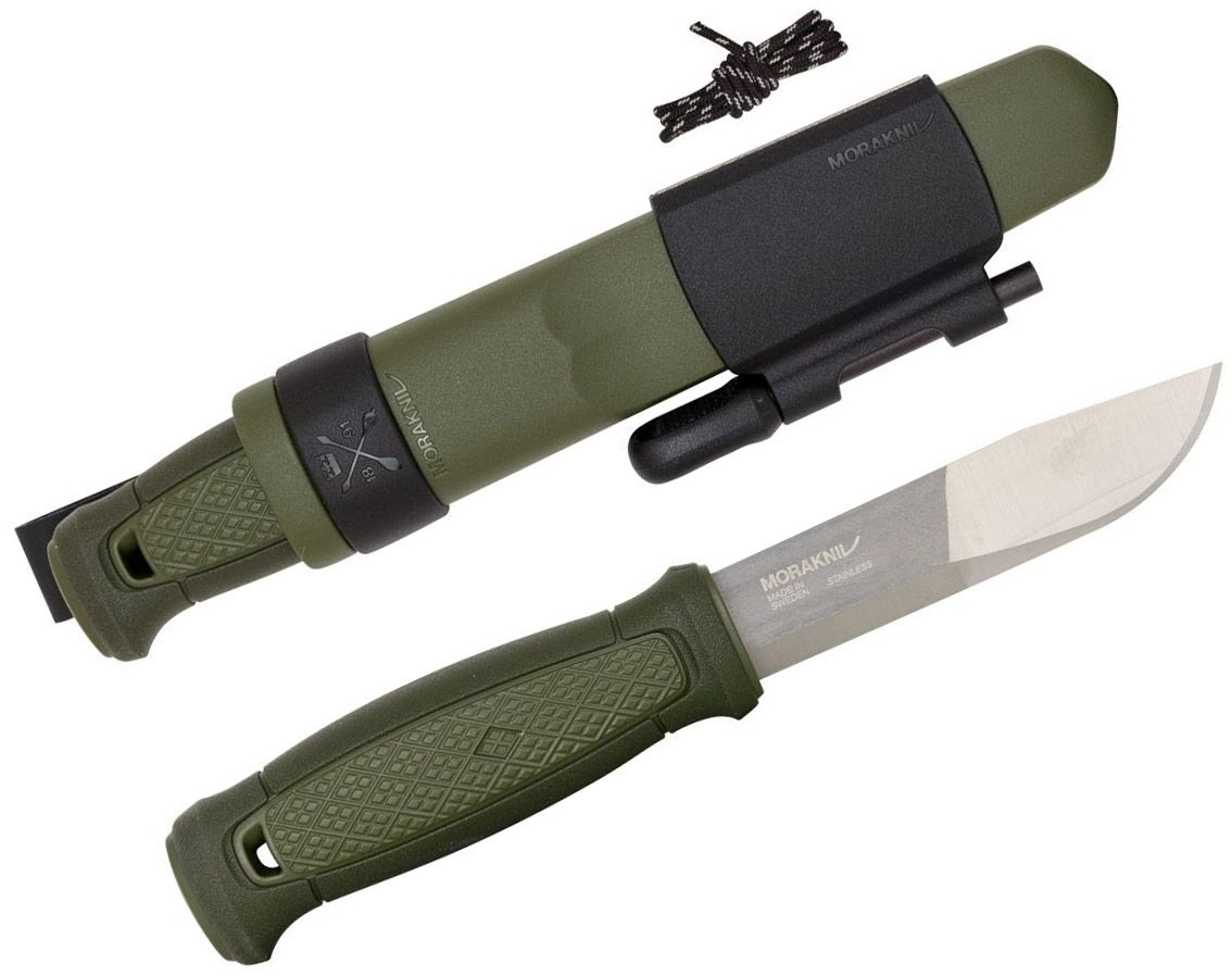 Morakniv Kansbol Green with Survival Kit FS13912 View 1