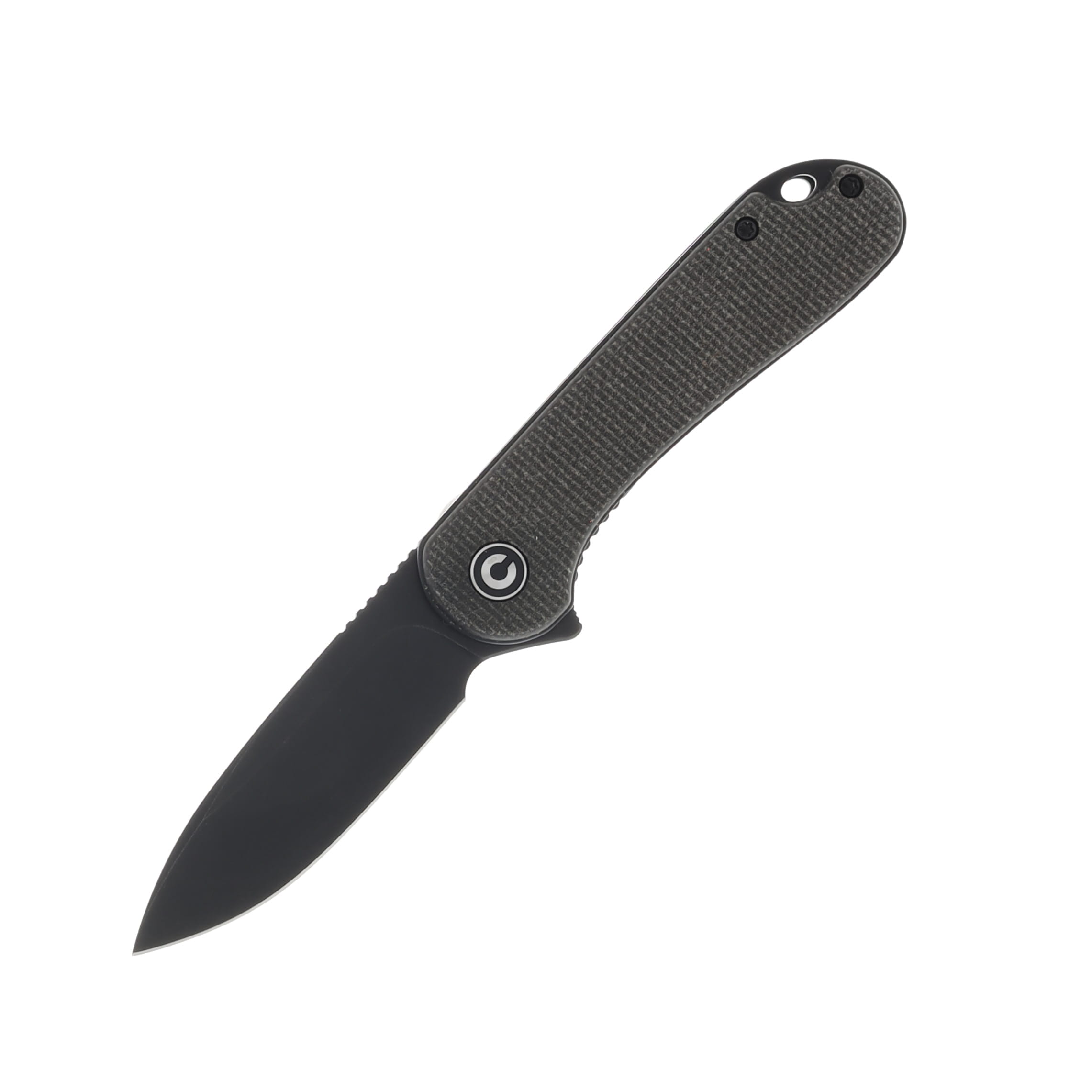 CIVIVI Elementum Dark Green 2.96 Inch Plain Black Stonewash Drop Point WKCC907Z View 1