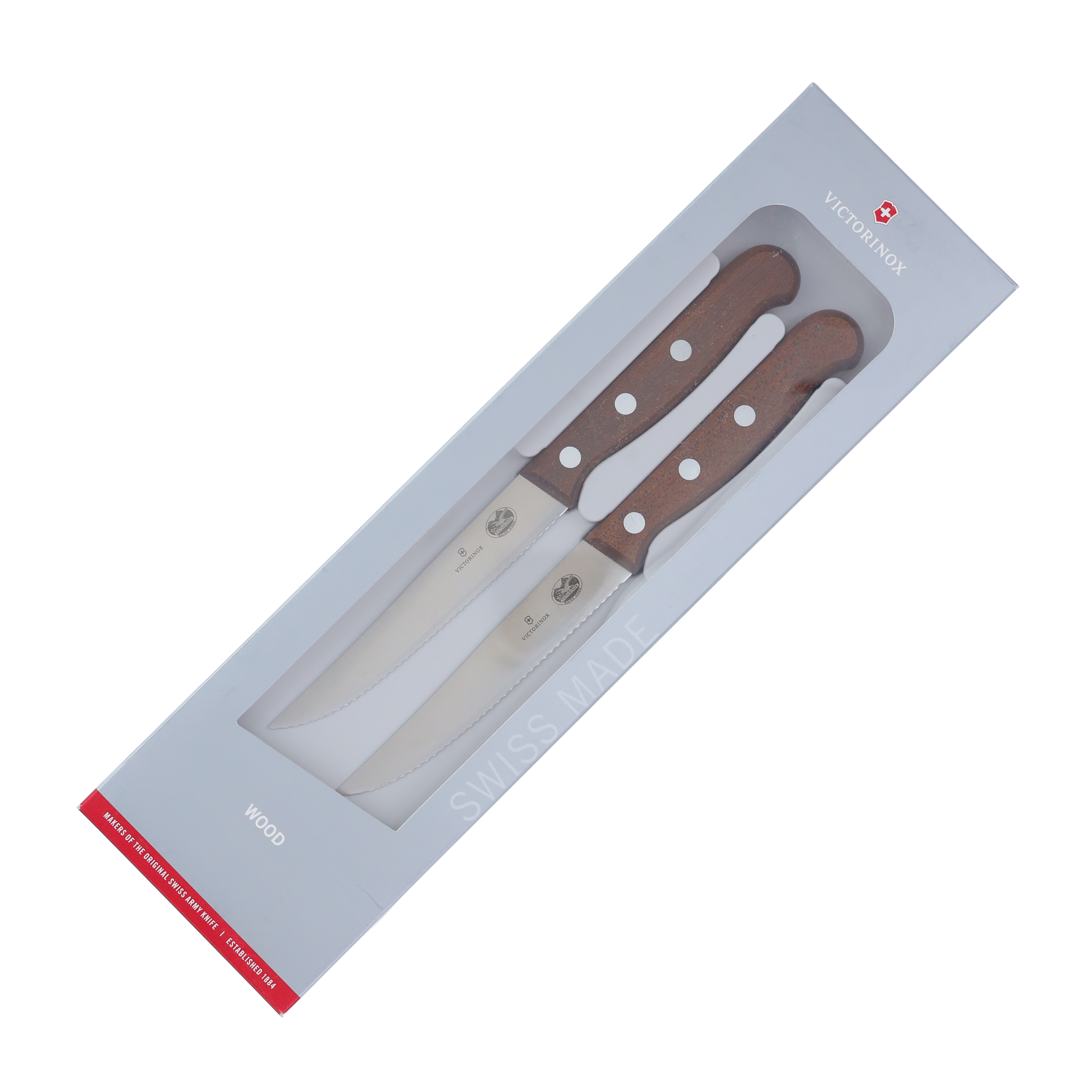 Victorinox Serrated Steak Knife Set Wood V5123012 View 5