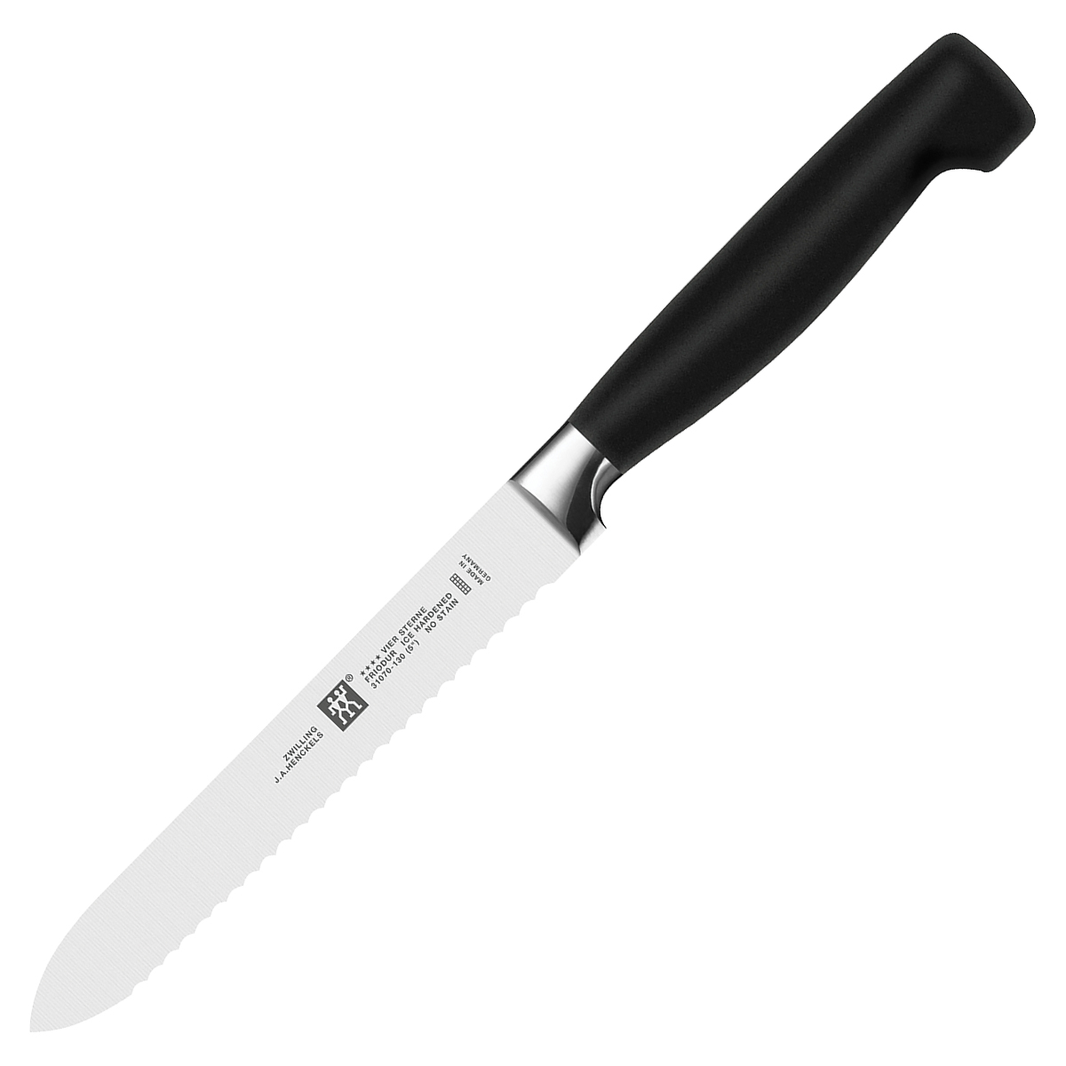 Zwilling J.A. Henckels Four Star 5in Serrated Utility Knife 1001540 View 1