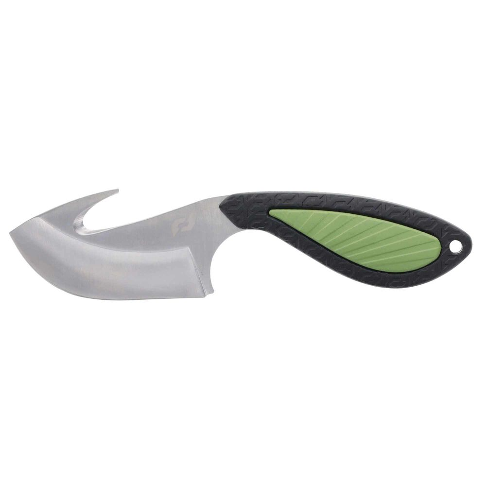 Schrade Isolate Ultimate Fixed Blade 3in Plain Satin Guthook Blade 1159330 View 1