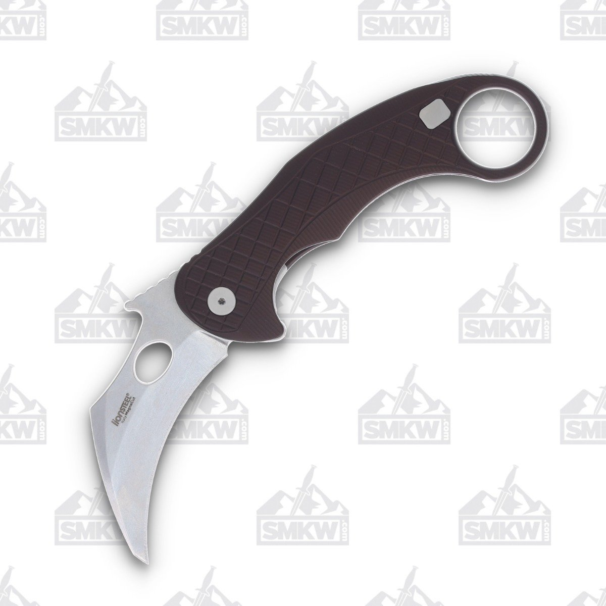LionSteel L.E. One Stonewash MagnaCut Earth Brown Folding Knife LSLE1AES View 1