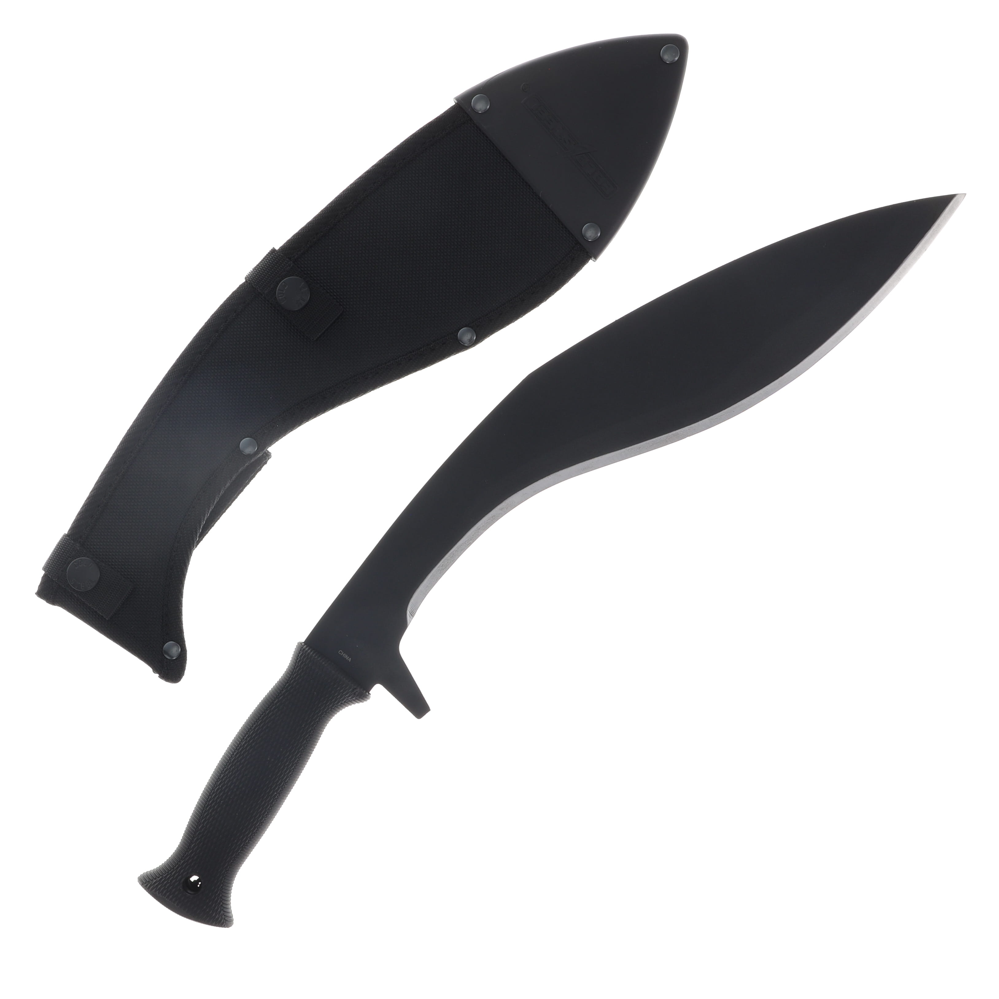 Cold Steel Kukri Plus Machete Black 13in Plain Blade 97KMPS CS97KMPS View 2