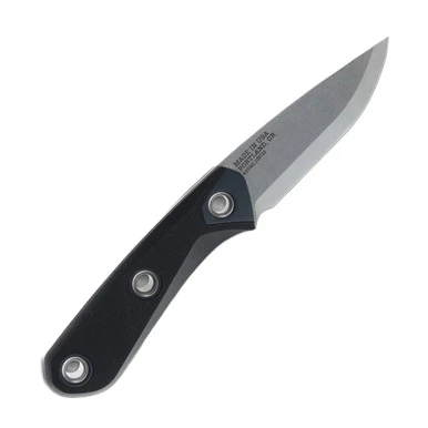 Gerber Principle Fixed Blade Knife 3.1in Plain Stonewash Drop Point G3714 View 2