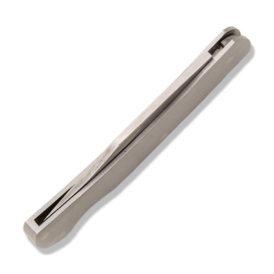 Bear & Son Executive Folding Knife 2.25in Plain Stainless Steel View 7