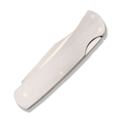 Bear & Son Executive Folding Knife 2.25in Plain Stainless Steel View 6