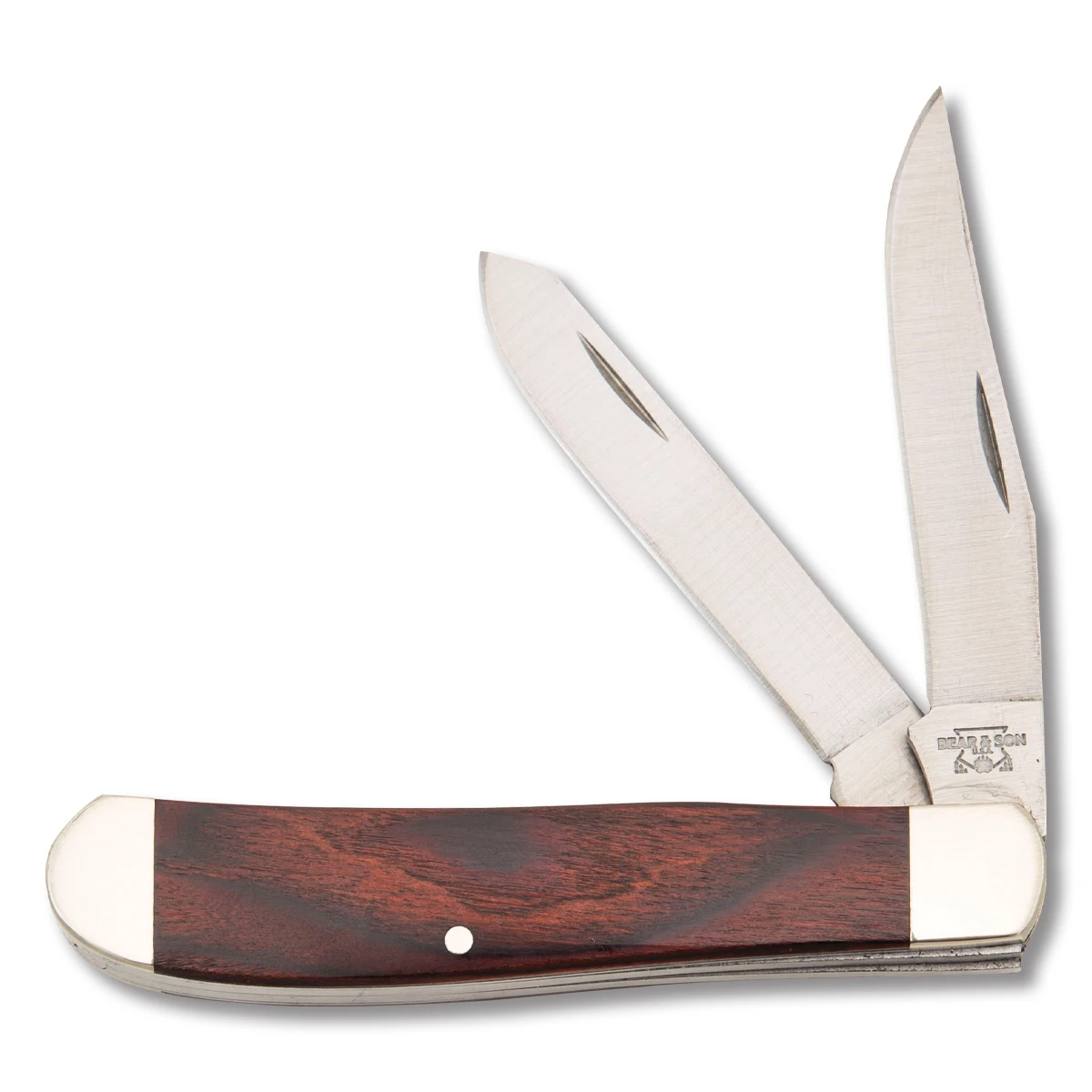 Bear & Son Mini Trapper Folding Knife Rosewood BR207R View 1