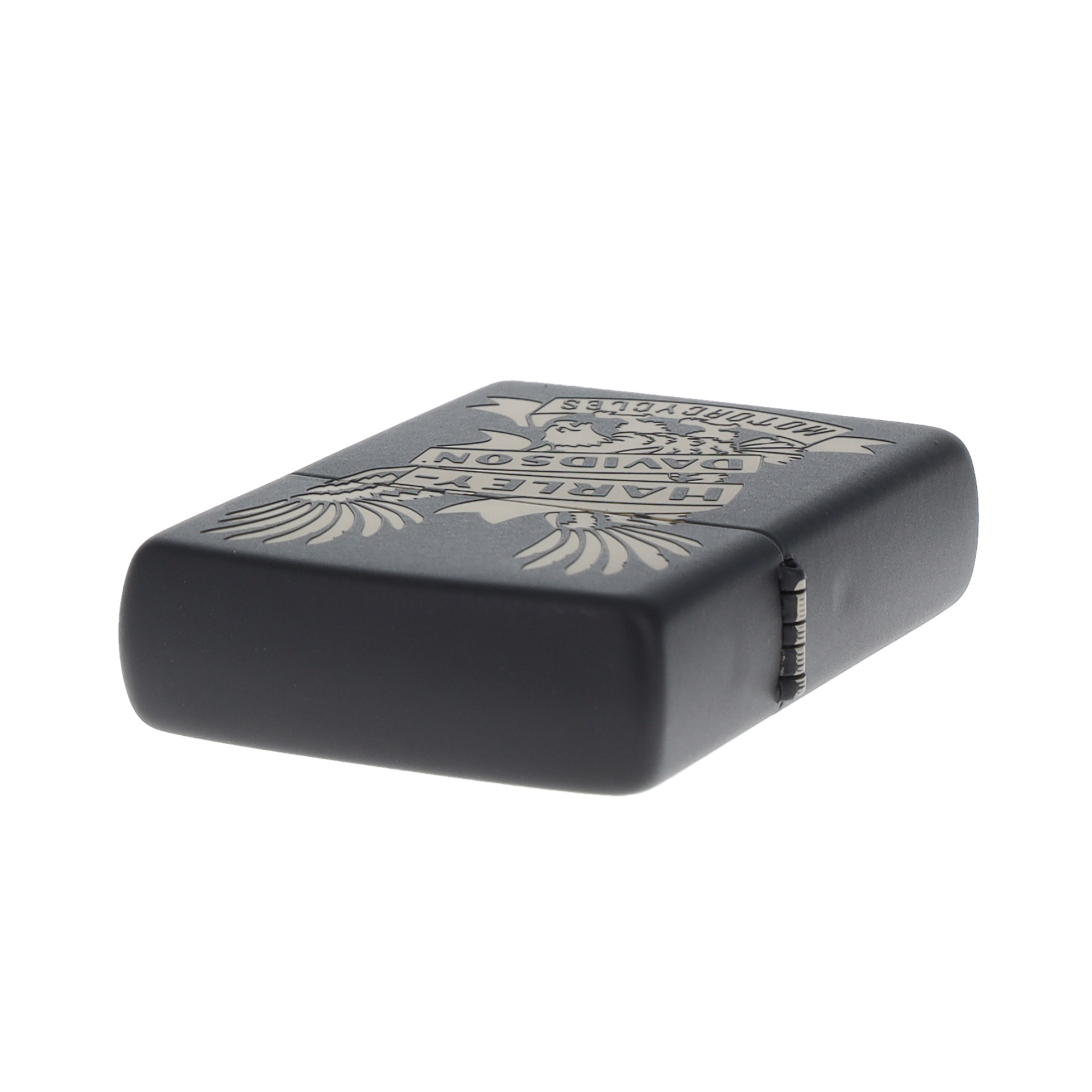 Zippo Lighter Harley Davidson Eagle Tattoo Design Black Matte ZP49826 View 14