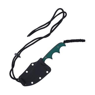 CRKT Minimalist Persian Fixed Blade Green Micarta 2.75in Bead Blast Knife CR2379 View 4