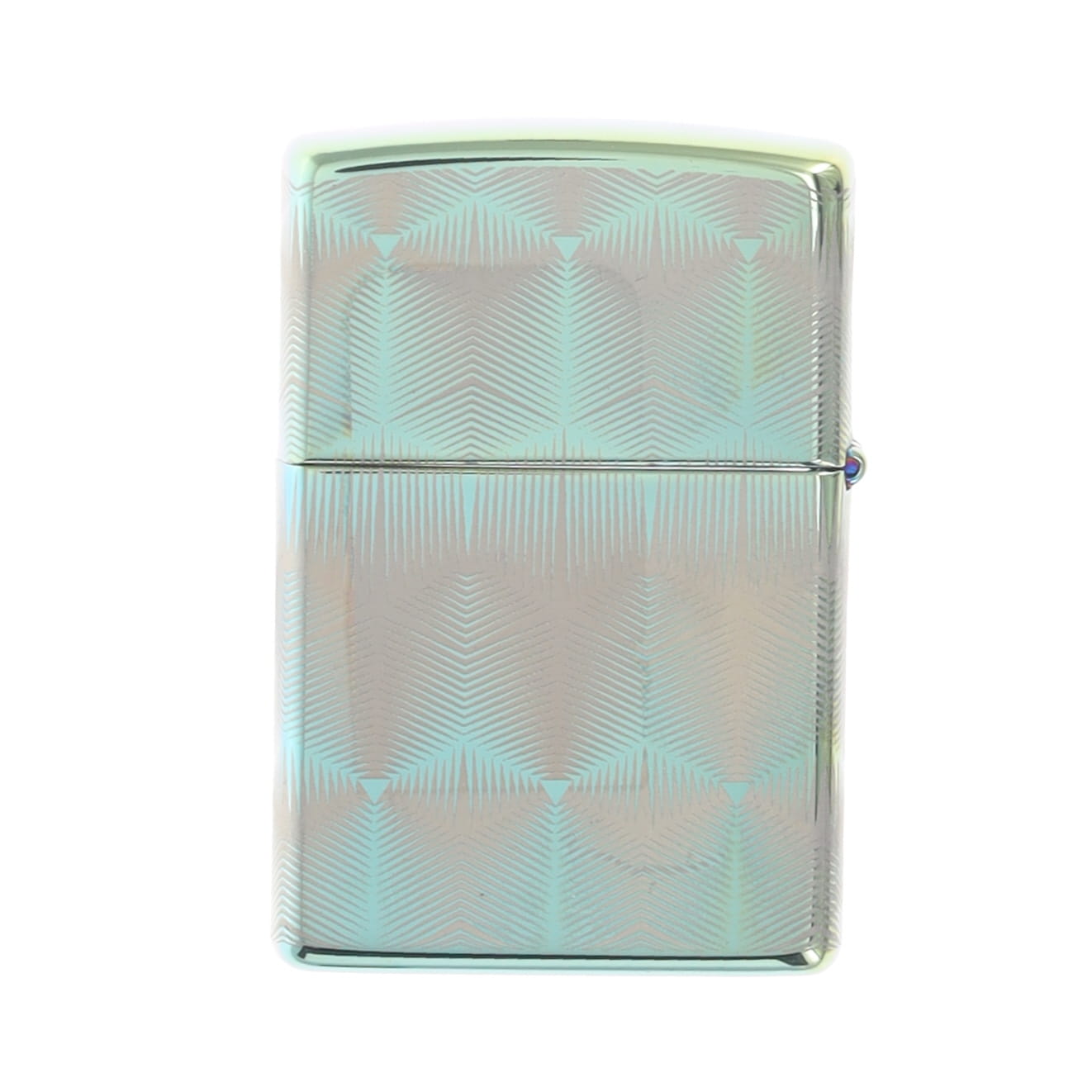 Zippo Pattern HP Teal 360 Design Lighter ZP49813 View 2