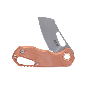 MKM Isonzo Folding Knife Copper Cleaver SMKW Exclusive MKFX032CO