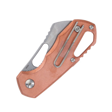 MKM Isonzo Folding Knife Copper Cleaver SMKW Exclusive MKFX032CO