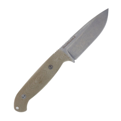 Bradford Guardian 4.5 OD Green 4 Inch Plain Stonewash Drop Point BRAD1799 View 2