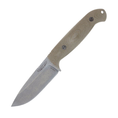 Bradford Guardian 4.5 OD Green 4 Inch Plain Stonewash Drop Point BRAD1799 View 1